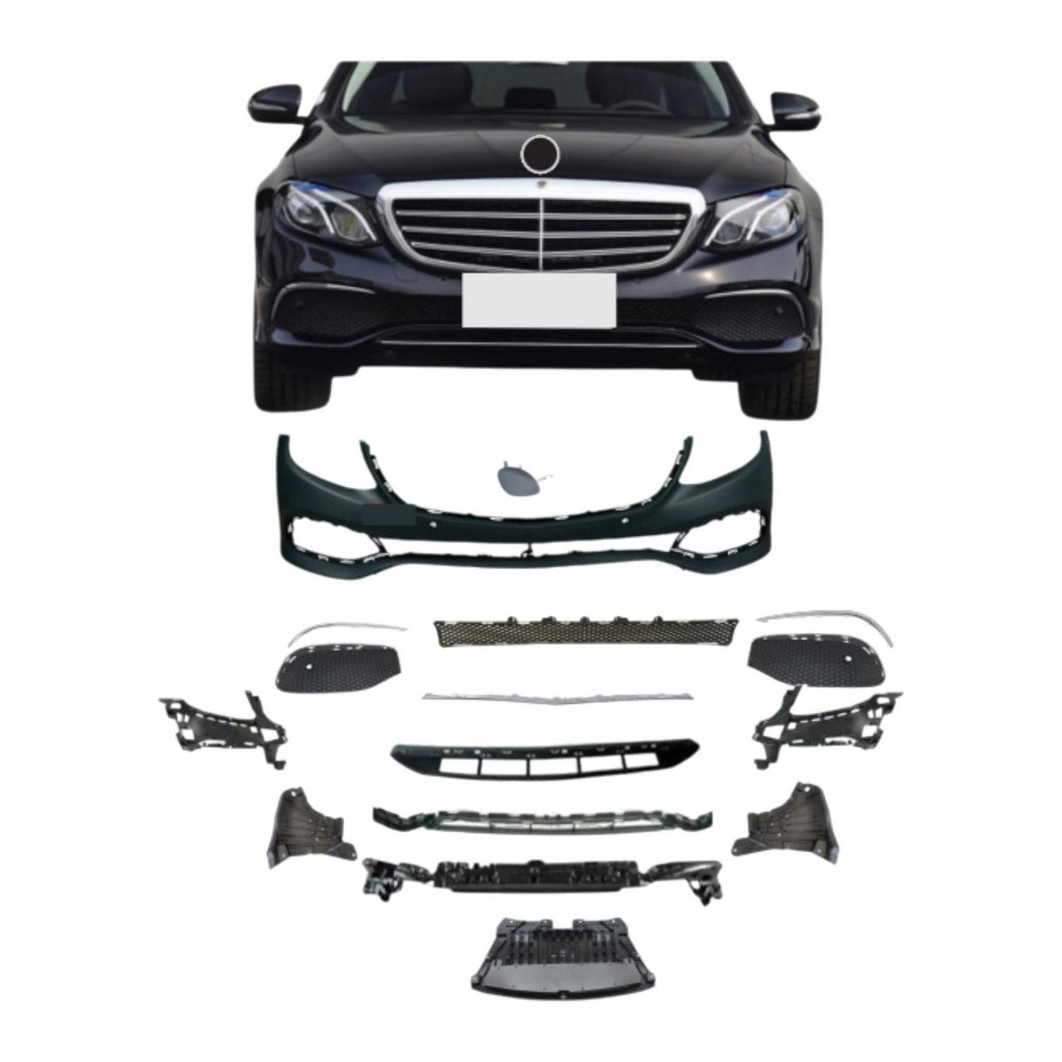Bumper Complete Front W213 P/F for Mercedes-Benz E-Class