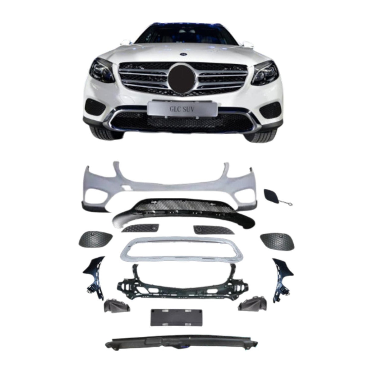 Bumper Complete Front X253 P/F for Mercedes-Benz GLC-CLASS