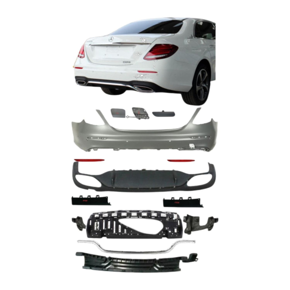 Bumper Complete Rear W213 P/F AMG for Mercedes-Benz E-CLASS