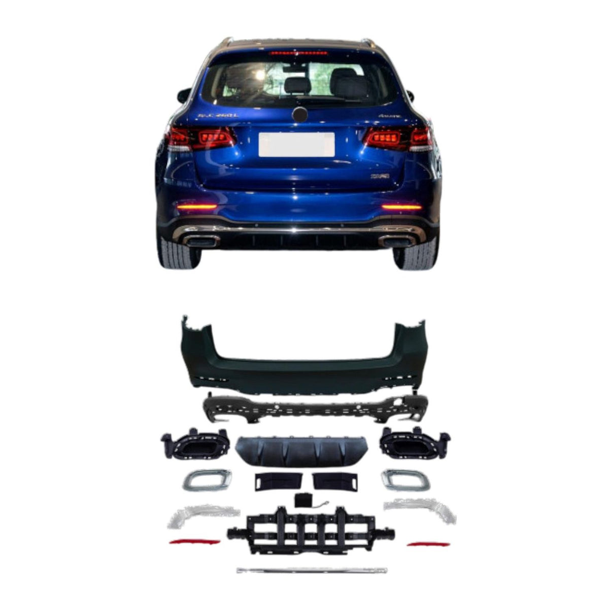 Bumper Complete Rear X253 F/L AMG for Mercedes-Benz GLC-Class