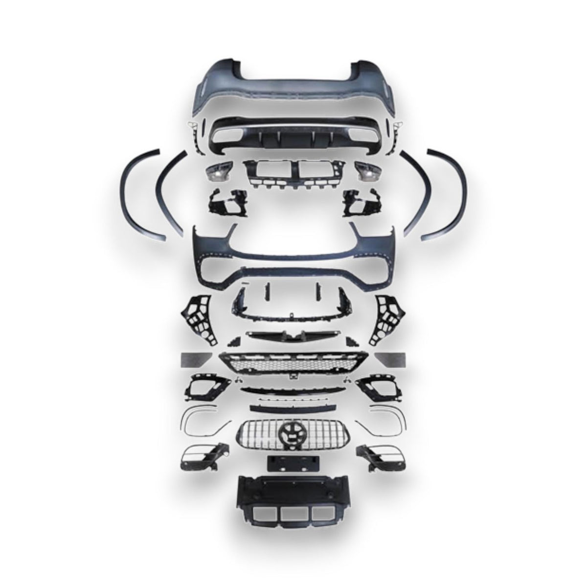 Bumper Kit Complete W167 AMG GLE63 for Mercedes-Benz GLE-CLASS