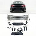 Bumper Complete Rear W205 Coupe for Mercedes-Benz C-Class