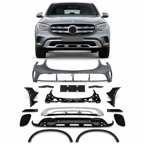 Bumper Complete Front X253 F/L for Mercedes-Benz GLC-CLASS