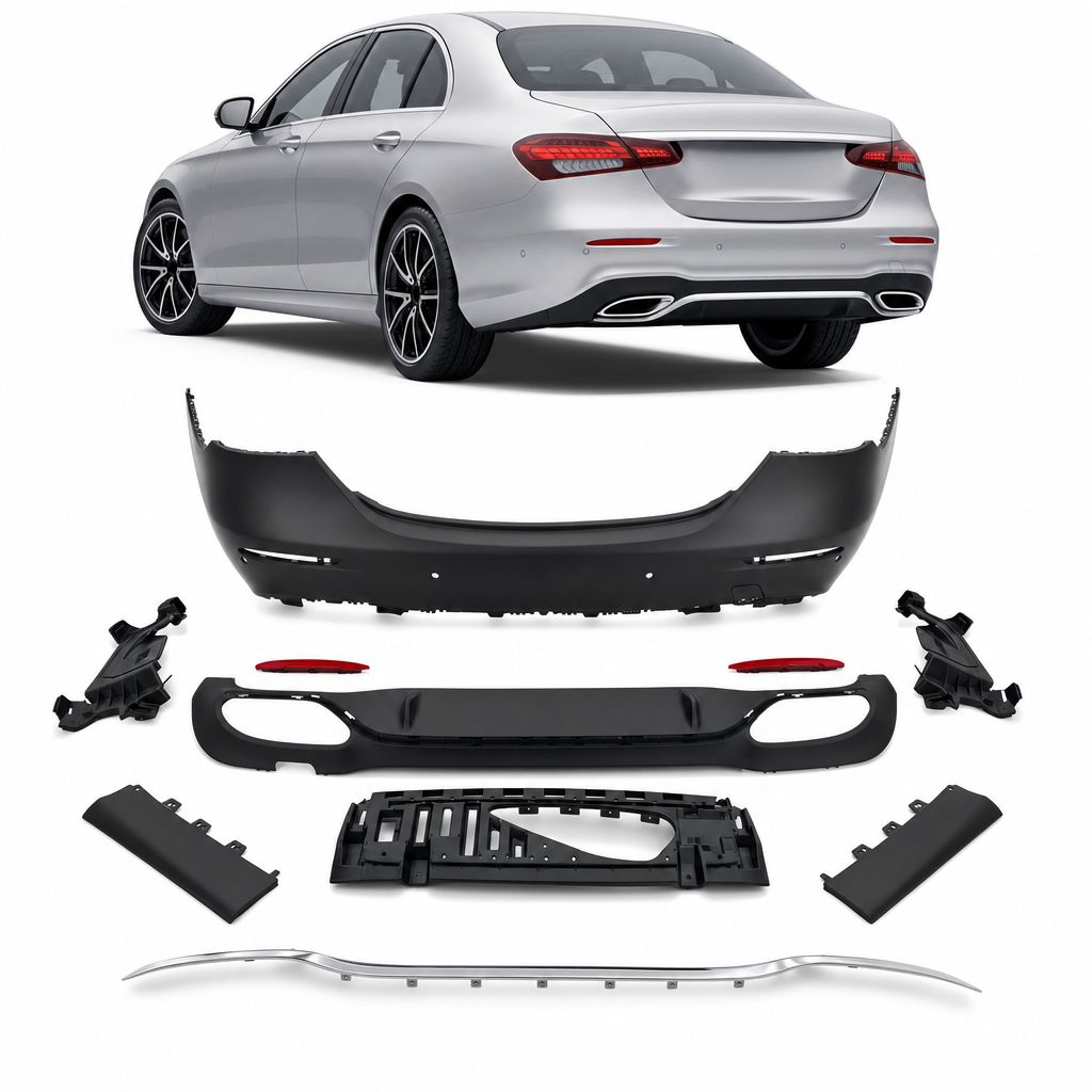 Bumper Complete Rear W213 F/L AMG for Mercedes-Benz E-CLASS
